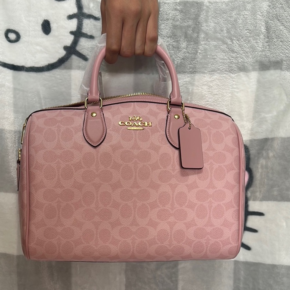 Coach Large Pink Rowan